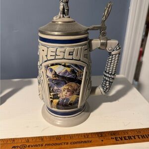 Tribute to Rescue Workers Stein